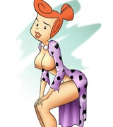 Hot Flintstone sluts aroused and beg for more fucking, Fred fucking Villma.