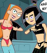 Hot famous toon characters playing dirty games