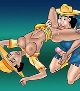 Hottest Disney cartoon character parodies in kinky sex action.