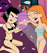 Famous cartoons playing dirty games - xxx