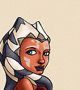 Hot babe from Star Wars: The Clone Wars