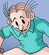 Blondie is all over Dagwood's cock