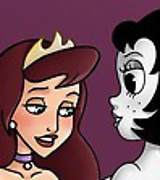 Naughty babes from Drawn Together