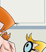 Horny adult couple from Dexter's Laboratory