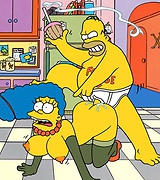 Birthday sex for Marge simpson