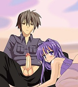 Real slut from Clannad anime porn pics