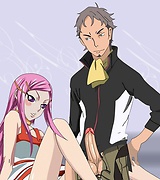 The most unexpected sex matching from Eureka Seven, crazy sex, big dicks, beautiful tits