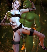 Famous girls fucked by tentacle monsters