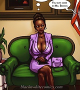 Chocolate sluts suck white cocks