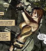 Gorgeous Lara Croft adventures 