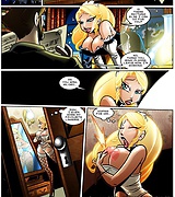 Dark Gothic mistress dominates