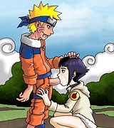 Naruto gives his cock to his slut